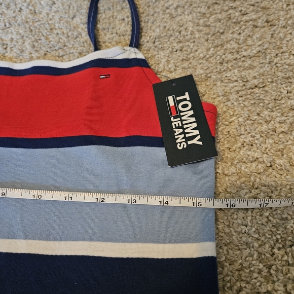 Tommy Hilfiger Women's Striped Tank Top - Red, Blue, White, NWT, Medium - Picture 2 of 5